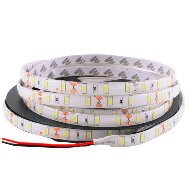 5 м IP65 водонепроницаемая/без светодиодной ленты 5630 SMD 12 В постоянного тока 60