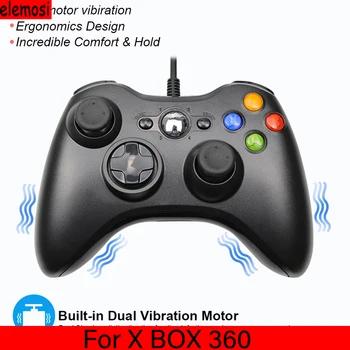 

USB Wired Controller Gamepad Joypad Joystick For XBOX360 Game Joystick For PC Windows 7/8/10