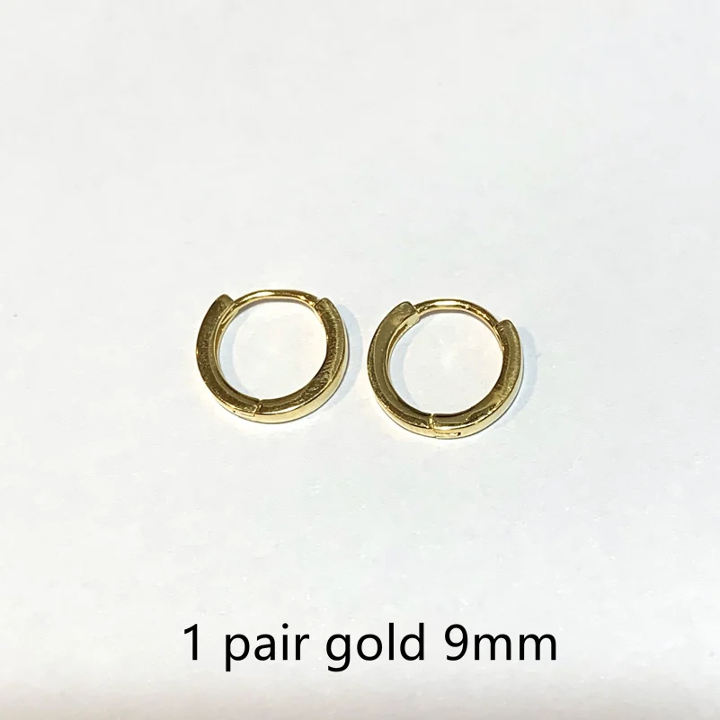 925 пробы Серебряное модное ультра-маленькое ушное кольцо в форме дуги, мини круглое ушное кольцо, простое дикое Трендовое женское и мужское ушное кольцо