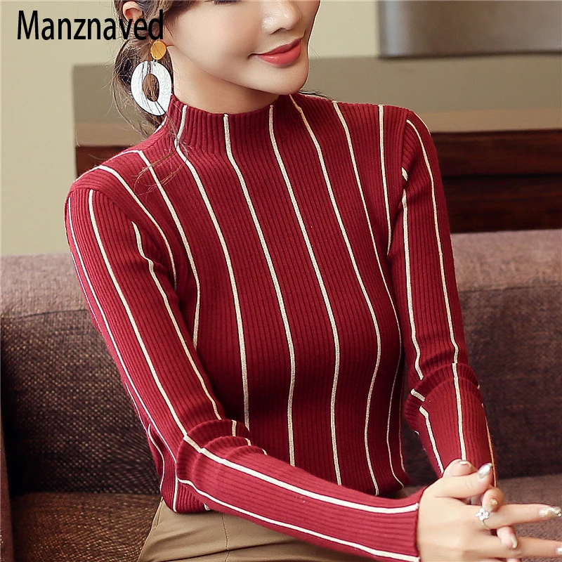 Женский свитер с высоким воротом 2019 зимний модный sueter mujer pull femme hiver пуловер