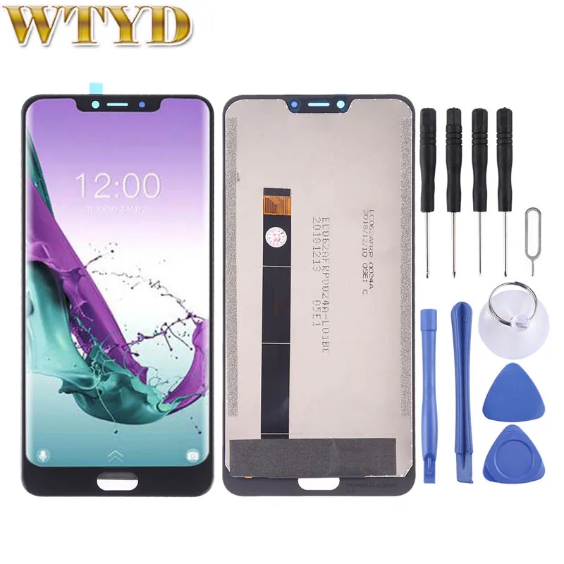 Оригинальный Doogee Y7 Plus ЖК экран дигитайзер полная сборка дисплей Замена Ремонт