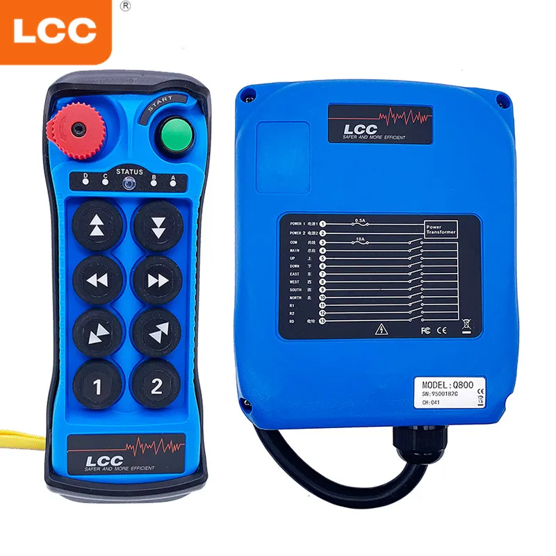 US $195.00 Q800 High Quality Factory Direct Selling Blue Color UHF 8 Button RF Remote Controller