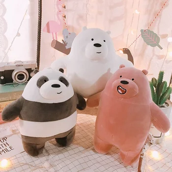

Kawaii Panda Plush Toy Cartoon Bear Plush Stuffed Bear Doll For Kids Children Birthday Gift