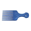 1 Piece Wide Teeth Brush Pick Comb Fork Hairbrush Insert Hair Pick Comb Plastic Gear Comb For Curly Afro Hair Styling Tools ► Photo 3/6