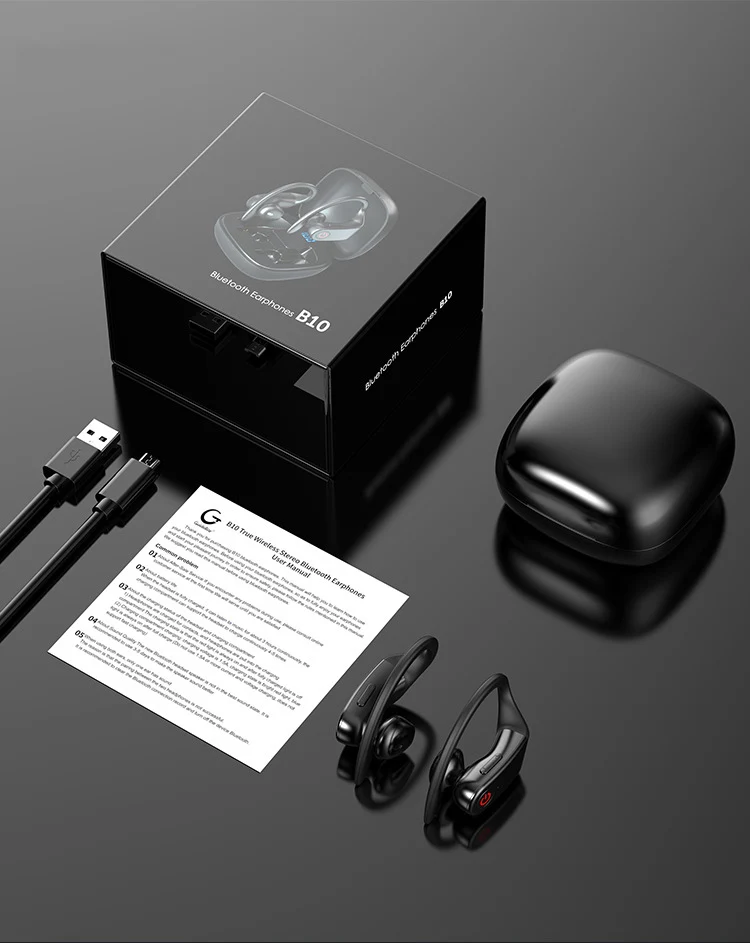 prova dwaterproof água cancelamento ruído fone com microfone