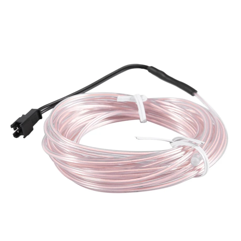 

5M Wire Neon EL Cable Light Wire Electroluminescent (EL Wire) with Battery Box For Evening, Celebration, Birthday, Car / Buildin