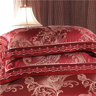 锦色奢华 酱红43