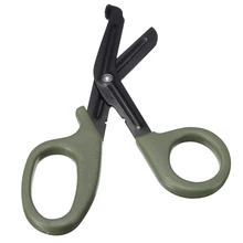 Медицинские ножницы для экстренной помощи, бандаж, медицинские хирургические инструменты 18 см, зеленый