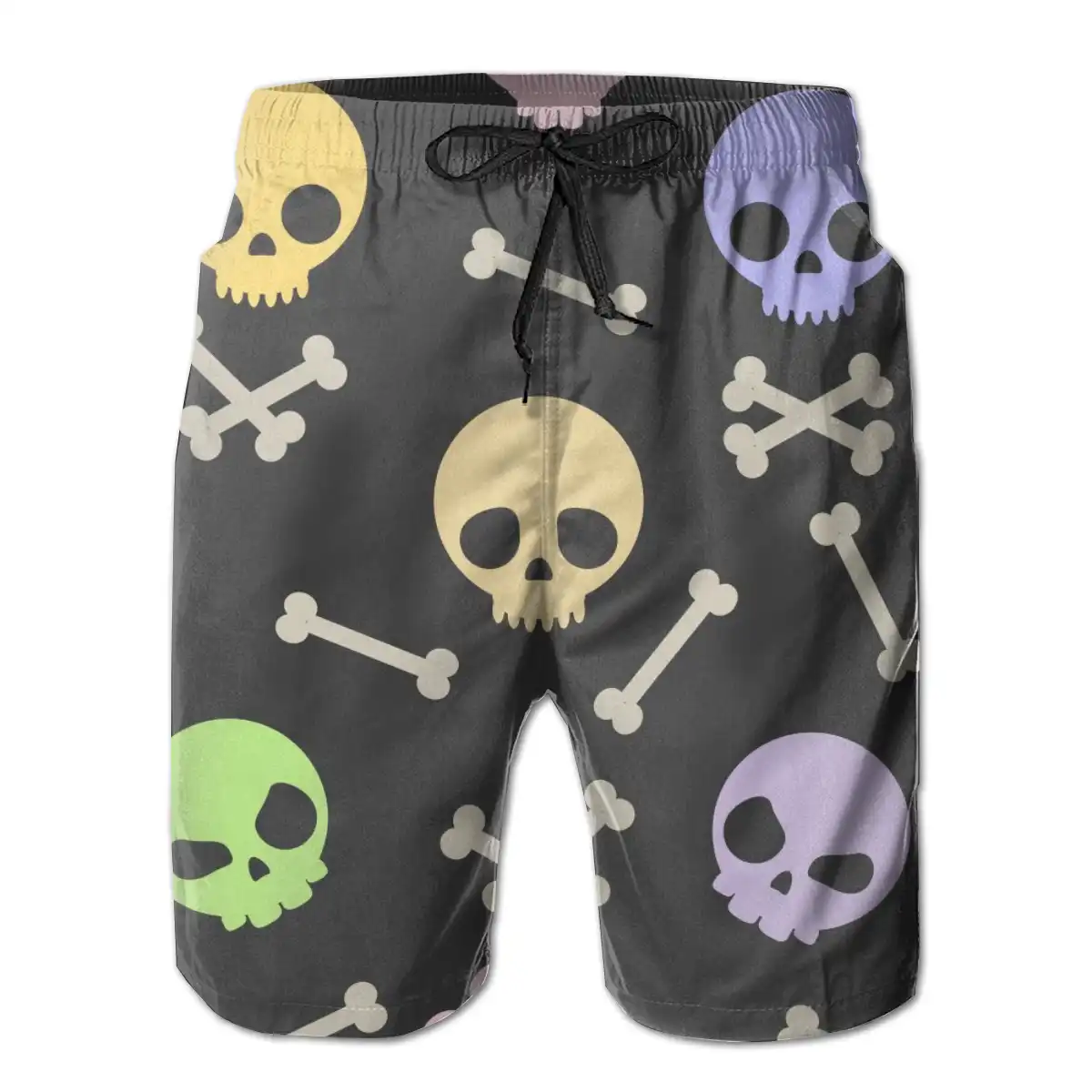 mens skull bathing suits
