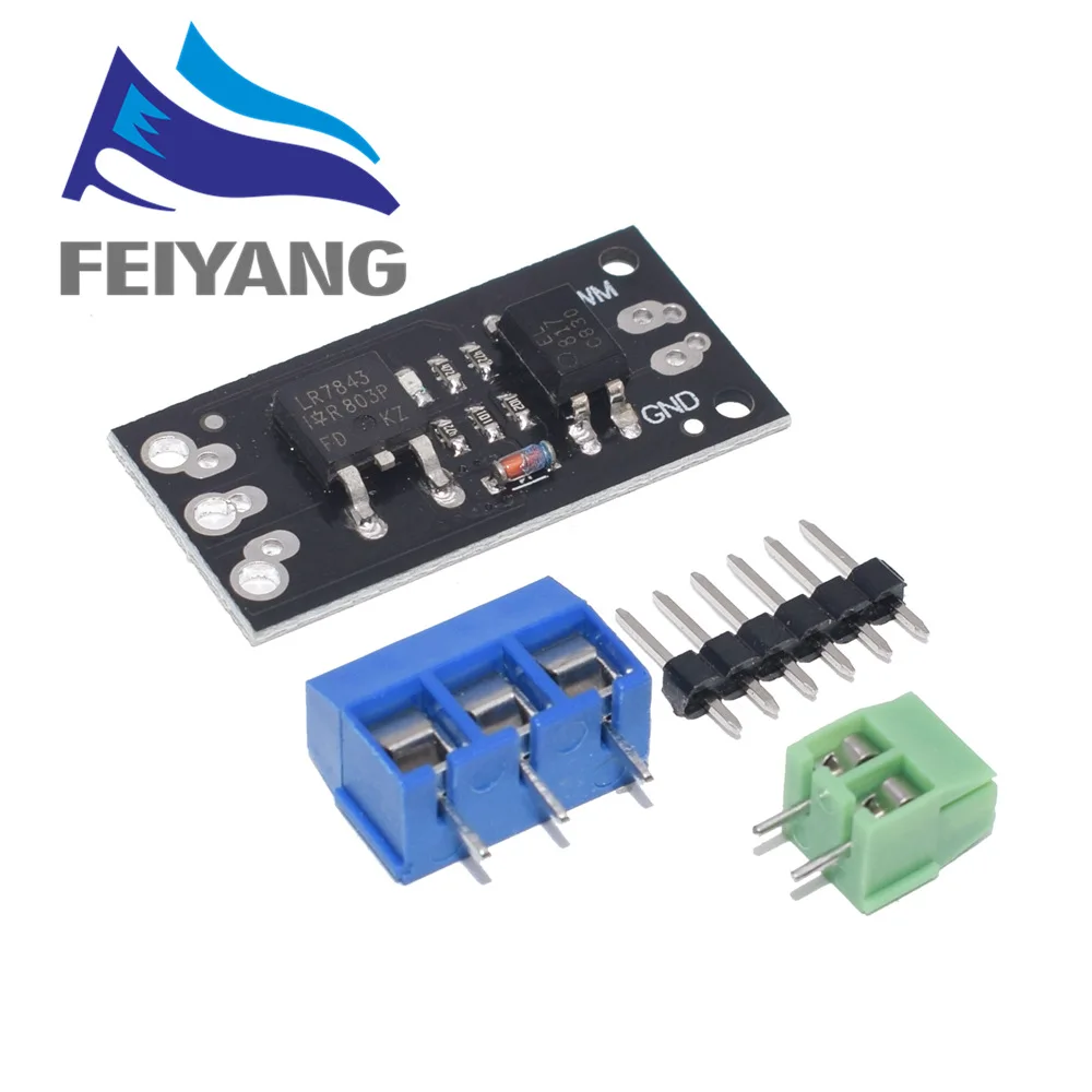 10 шт. FR120N LR7843 AOD4184 D4184 изолированный MOSFET трубкой MOS модуль FET Замена реле 100V 9.4A 30V 161A 40V 50A плата Модуль гибкий кабель - Цвет: LR7843