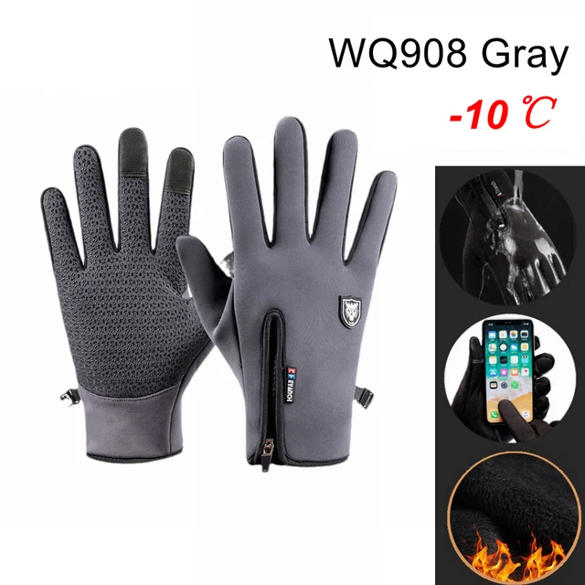 Details about   Xiaomi Winter Warm Thermal Gloves Waterproof Windproof Outdoor Sports Cycling Fu 