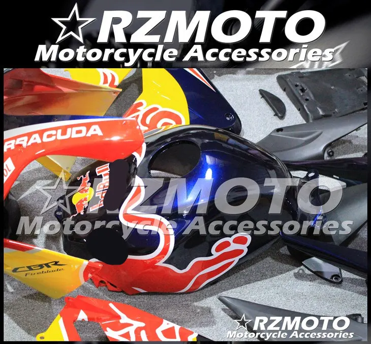 Мотоциклетный обтекатель abs комплект для HONDA CBR600RR F5 2005-2006 год корпусные детали moldStore № 0748