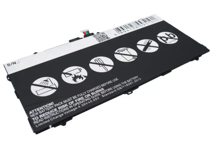 Cameron sino 7900 мА/ч, батарея для SAMSUNG, Galaxy Tab S 10,5 LTE SM-T800 SM-T800NTSEXAR SM-T801 SM-T805 SM-T805c SM-T807