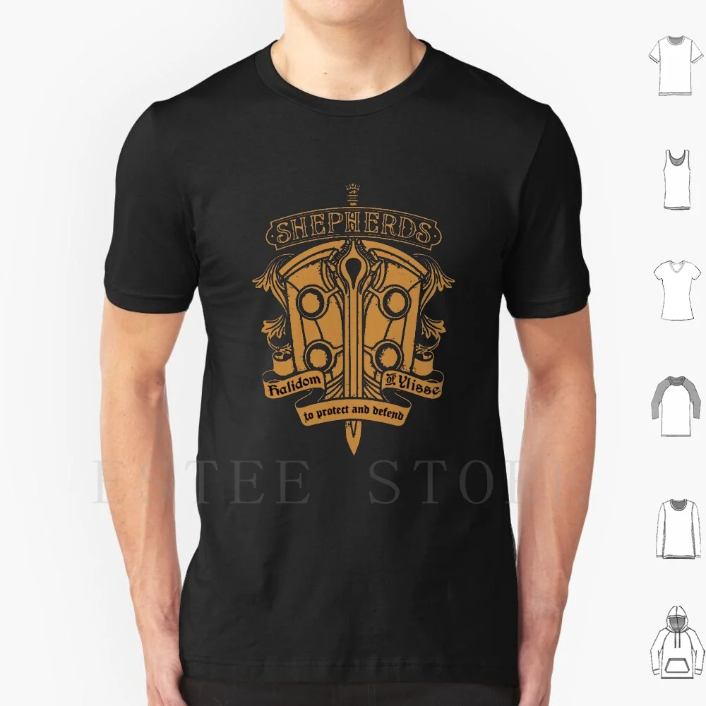 Pastore Di Ylisse T Shirt Print Cotton Fire Emblem Waraking Pairs Ylisse Halidom Protect Defend Falchion