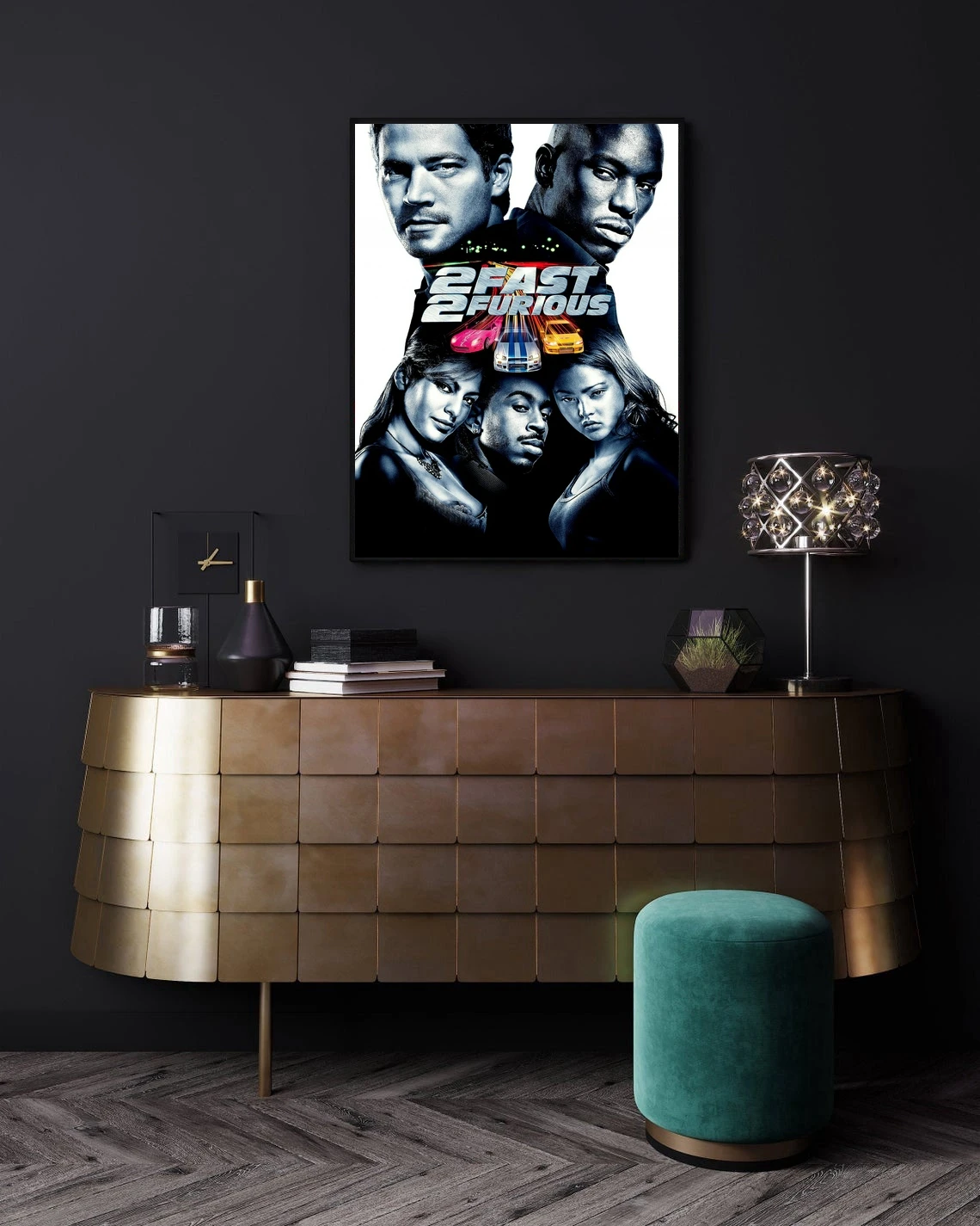Affiche de film Fast & Furious 7, décoration de peinture murale pour la  maison (sans cadre) - AliExpress