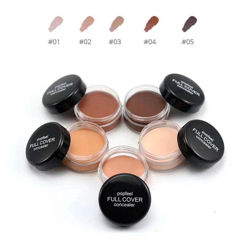 

Women Makeup Hide Blemish Concealer Cream Covering Dark Circles Acne Marks Brighten Skin Tone Cover Makeup Concealer
