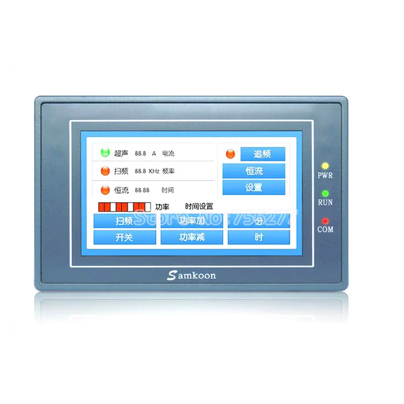 Сенсорный экран Samkoon EA 043A HMI Новый 4 3 дюймовый 480*272 интерфейс человека|Контроллер с
