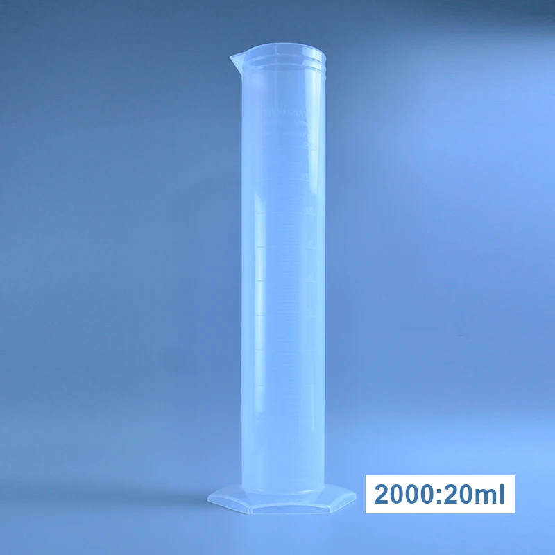 Lab Plastic Measuring Cylinder With Scale Laboratory Tools School Lab Accessories 5~2000ml 1pcs