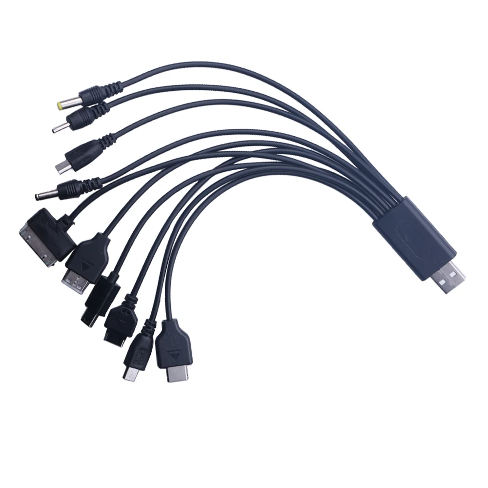 Elistooop 10 в 1 зарядный USB-кабель для iPod Motorola Nokia Samsung LG кабели передачи данных |