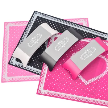 

Silicone Nail Art Mat Hand Arm Rest Nail Pillow Manicure Salon Nail Polish Holder Table Mat Pad Cushion Nail Tools Professional
