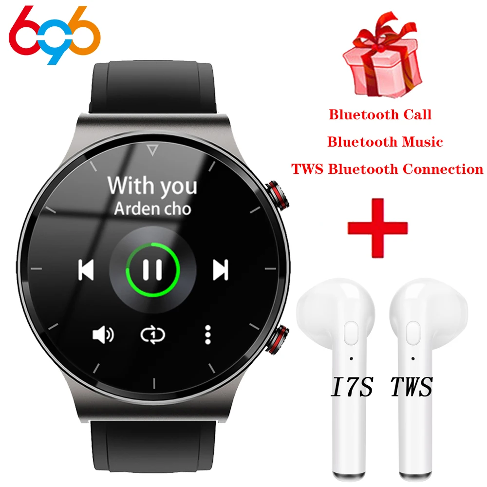 Умные часы I19 Bluetooth-наушники TWS-гарнитура для мужчин MP3 музыка спортивный браслет PK