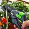 Garden steel pruning shears home fruit tree potted greening durable labor-saving tools orchard home gardening pruning ► Photo 2/6