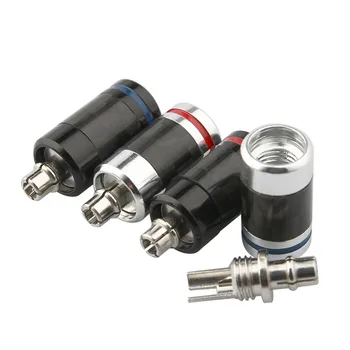 

Audio Jack Earphone pin For ED8 SE535 SE846 T8I Headset Upgrade Plug Carbon Fiber Solder Wire Connector High Quality Black