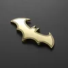 3D Car Stickers Cool Metal Bat Car Logo Car Styling Metal Batman Emblem Tail Decal Motorcycle Car Accessories Automobiles ► Photo 3/6