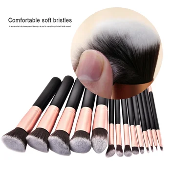 

14 Pcs Makeup Brushes Eyeshadow Lip Eyelash Brush Loose Powder Brush Kit Dropshipping MKXJ