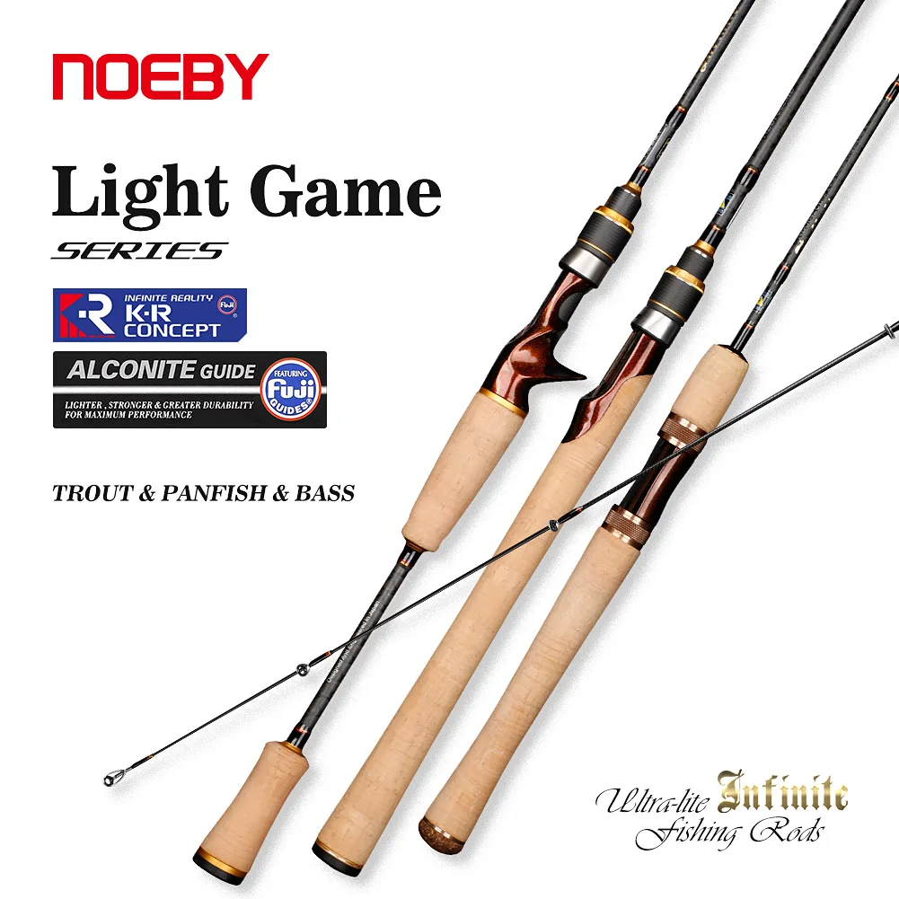 Noeby Ultra Light Rod 1 93m 1 98m Ul L M Ml Spinning Casting Lure Weight 1 21g Fuji Guide Reel Seat For Bass Trout Fishing Rods Fishing Rods Aliexpress