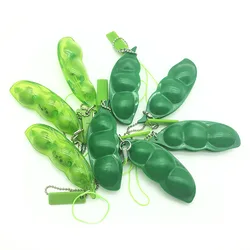 Edamame – porte clés anti Stress, jouet éducatif, décompression, cadeau pour enfants et adultes 