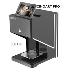 CINOART factory art design coffee latte printing machine selfie coffee machine for sale 3d food printer coffee machine