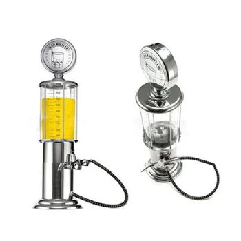 

New Mini Beer Dispenser Machine Drinking Vessels Double Gun Pump with Transparent Layer Design Gas Station Bar for Drinking Wine