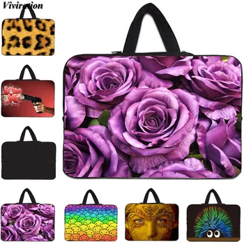 

For Asus iPad Lenovo Women Sleeve Prints Briefcase Tablet Netbook Bag 10/ 10.1/ 10.2/ 9.7 Inch Carrying Cover Case Pouch Bolsas