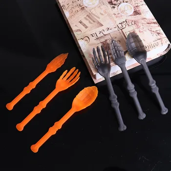 

Halloween Decorations Halloween Tableware Package Creative Halloween Tableware Scene Layout Props Halloween Toys