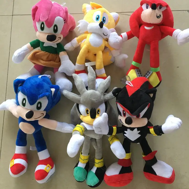 sonic soft toy
