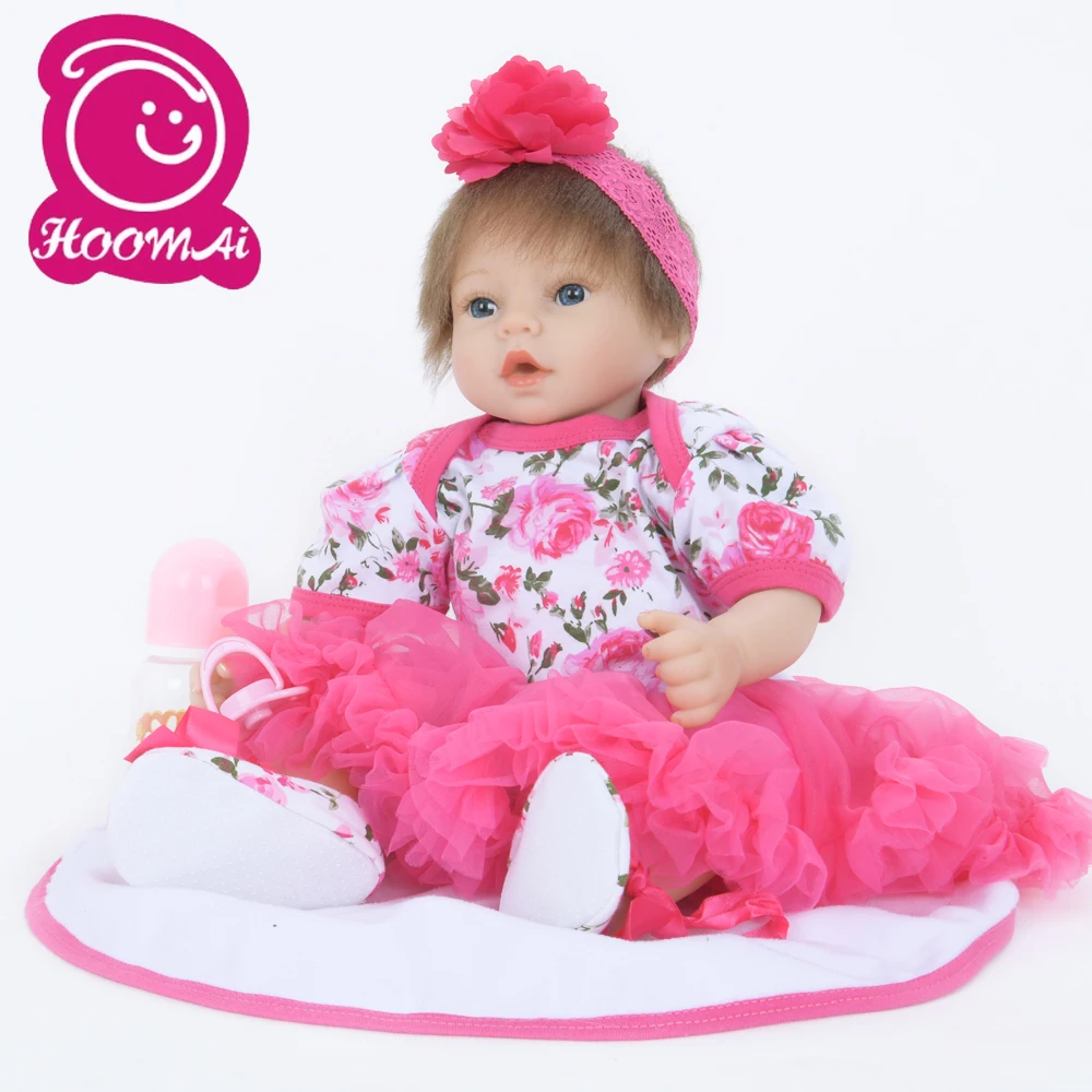 20 &quot50 см Reborn Lifelike мягкая ткань тела Детские куклы Раннее Образование