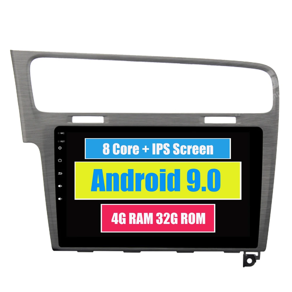 

Car Radio Multimedia Player For Volkswagen For VW Golf 7 MK7 VII 2013 2014 Octa Core Android 9.0 Automotivo GPS Navigator Stereo