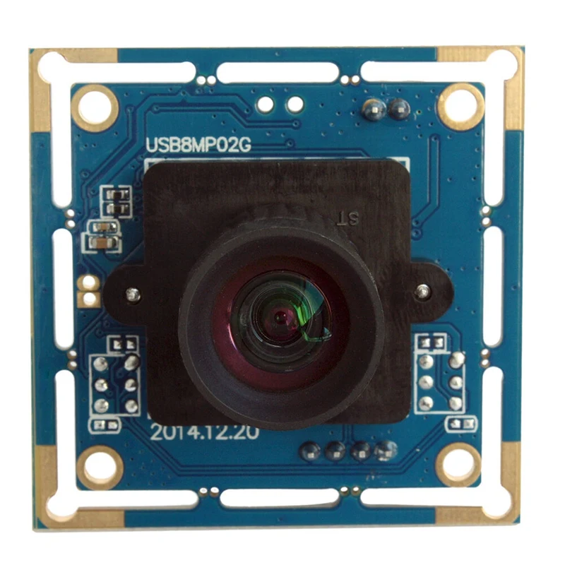 HOT-8MP USB камера модуль Плата HD без искажений IMX179 Цвет CMOS сенсор 75 ° объектив
