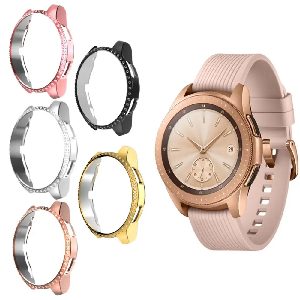 

For Samsung Galaxy watch 42mm Ultra-Slim Luxury Crystal PC Cover Protector Smart watch Wearable Protective accessories #809