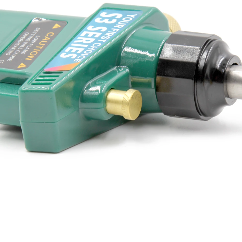 

Hot Heating Solder Burner Braze Welding Torch MAPP Gas Self Ignition Trigger Style With Safety Lock Repairing Tool