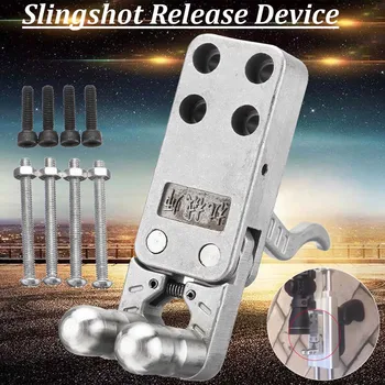 

1Set Stainless Steel Slingshot Release Device With Screws DIY Catapult Trigger Durable Wristband Shot Bow Accessories