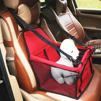 

Pet Dog Car Carrier Seat Bag Waterproof Basket Folding Hammock Pet Carriers Bag For Small Cat Dogs Safety Travelling Mesh