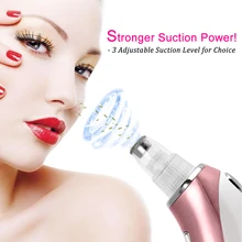 Горячий и холодный вакуумный всасывающий аппарат для удаления угрей вакуумный очиститель пор для лица очищающий нагревательный массажер для лица