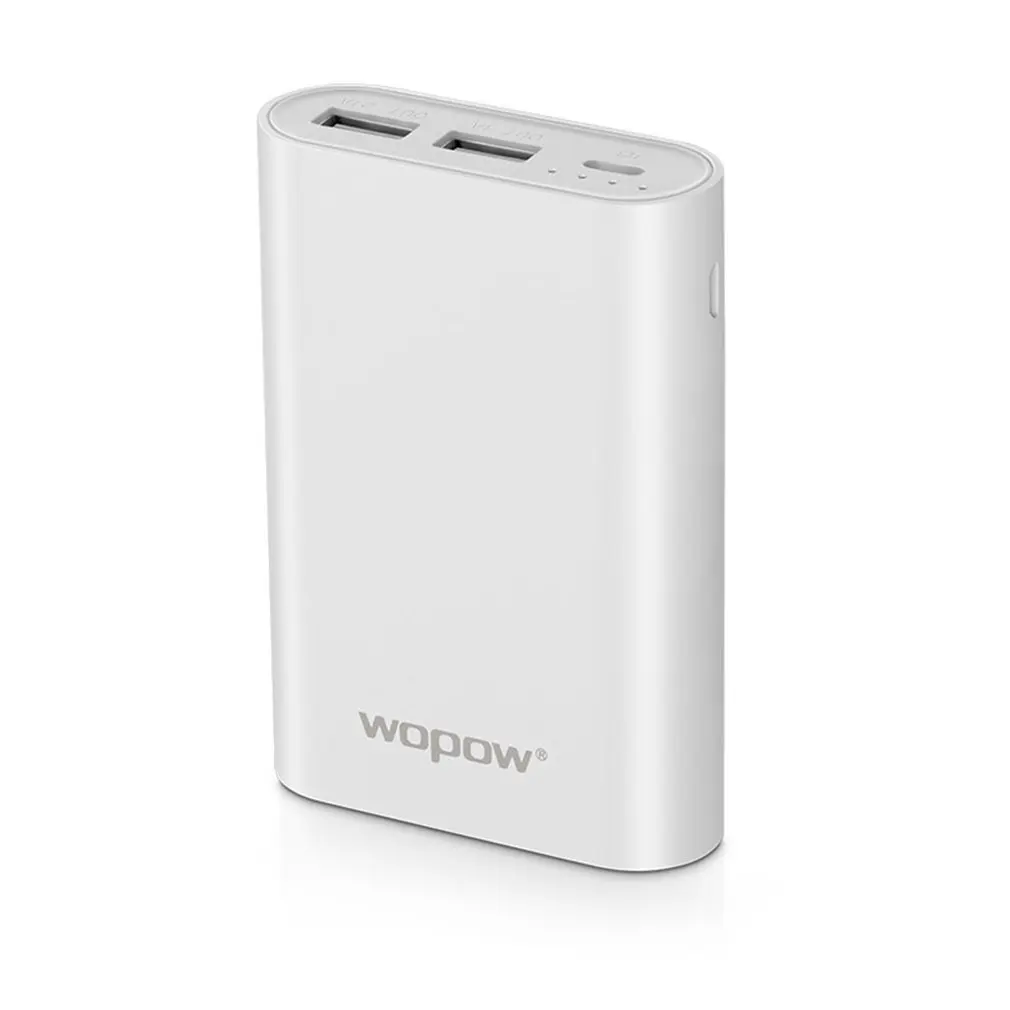 Обновленный 10000+ мАч Быстрая зарядка мобильный PowerP10plus двойной USB выход портативный внешний аккумулятор с светодиодный светильник индикатор