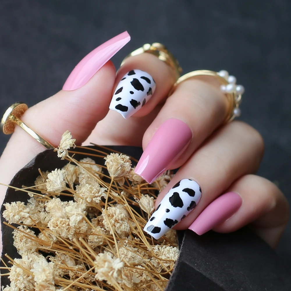 25 Cow Print Nail Designs To Embrace Your Inner Coastal Cowgirl