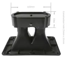 150 Вт двойной пьезо твитеры Рог пьезоэлектрический Громкоговоритель зуммер ВЧ пьезоголовый драйвер для домашнего сабвуфера для сценического громкоговорителя L41E