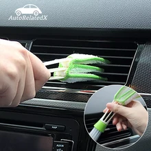 

Car Air Conditioner Vent Slit Cleaner Brush For Hyundai Solaris Accent I30 Ix35 I20 Elantra Santa Fe Tucson Getz