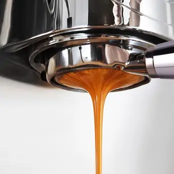 

1Pc Coffee Bottomless Portafilter Group-head 58MM Coffee Machine Solid Wooden Handle