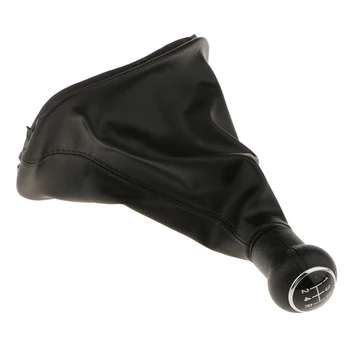 

5 Speed Car Gear Shift Knob Cover Gaitor Boot for VW Passat B5 1996 - 2005